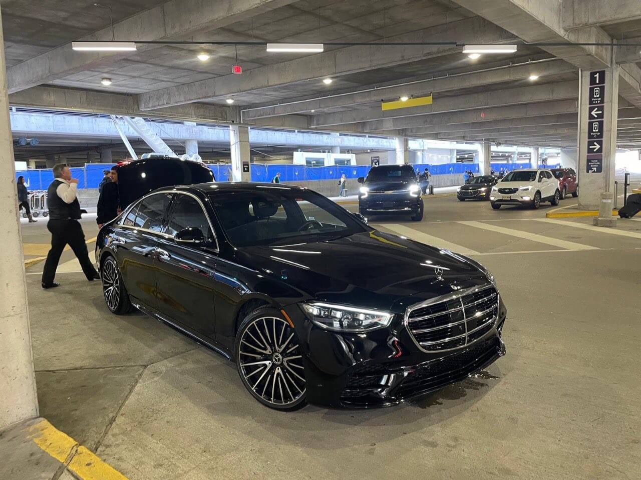 Partners Limos Mercedes luxury transportation vehicle