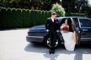 wed Wedding limo.