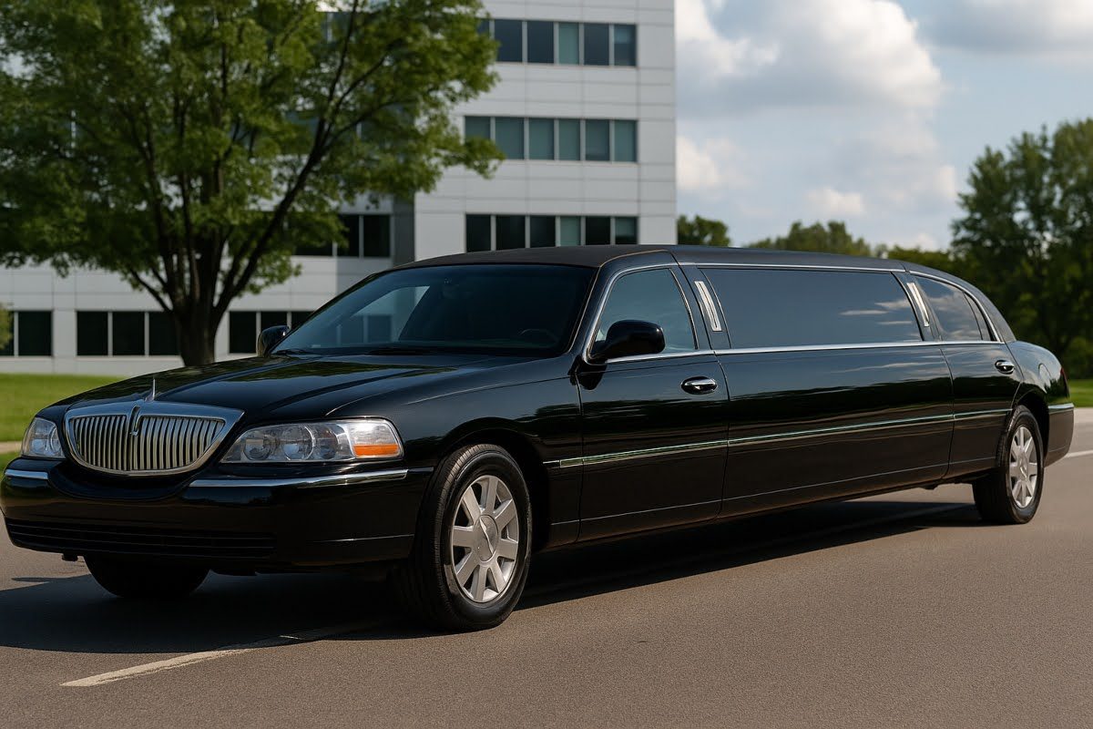 unnamed (14) Black luxury stretch limousine.
