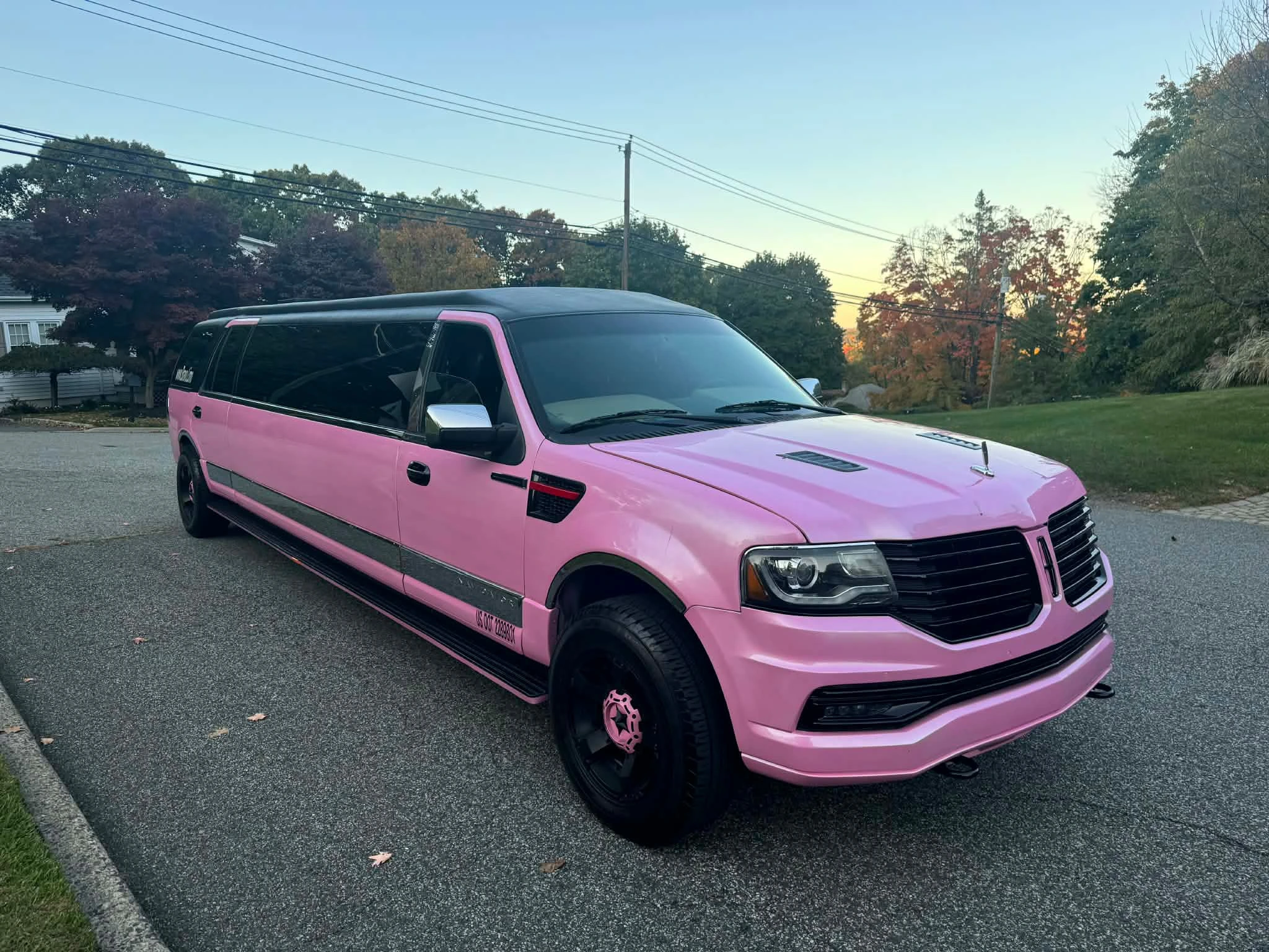 Event-ready stretch limousine
